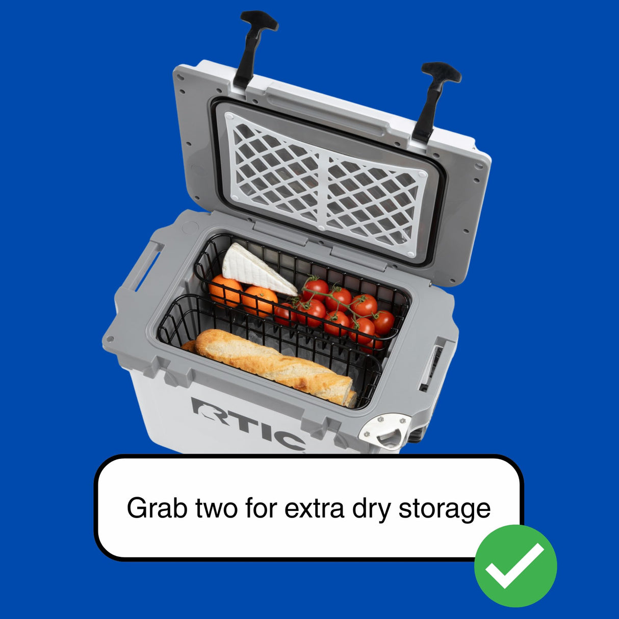 22 Qt. Cooler Basket for RTIC 22 Qt. Ultra-Light Coolers