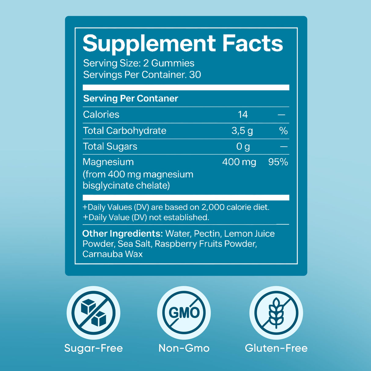 Spnutrition Magnesium Bisglycinate Gummies, with 400mg Magnesium Bisglycinate Chelate, Sea Salt, Raspberry Fruit Powder, Improve Sleep & nervous, Relax Muscles, Strengthen Bones, Vegan, 60 Gummies (1)