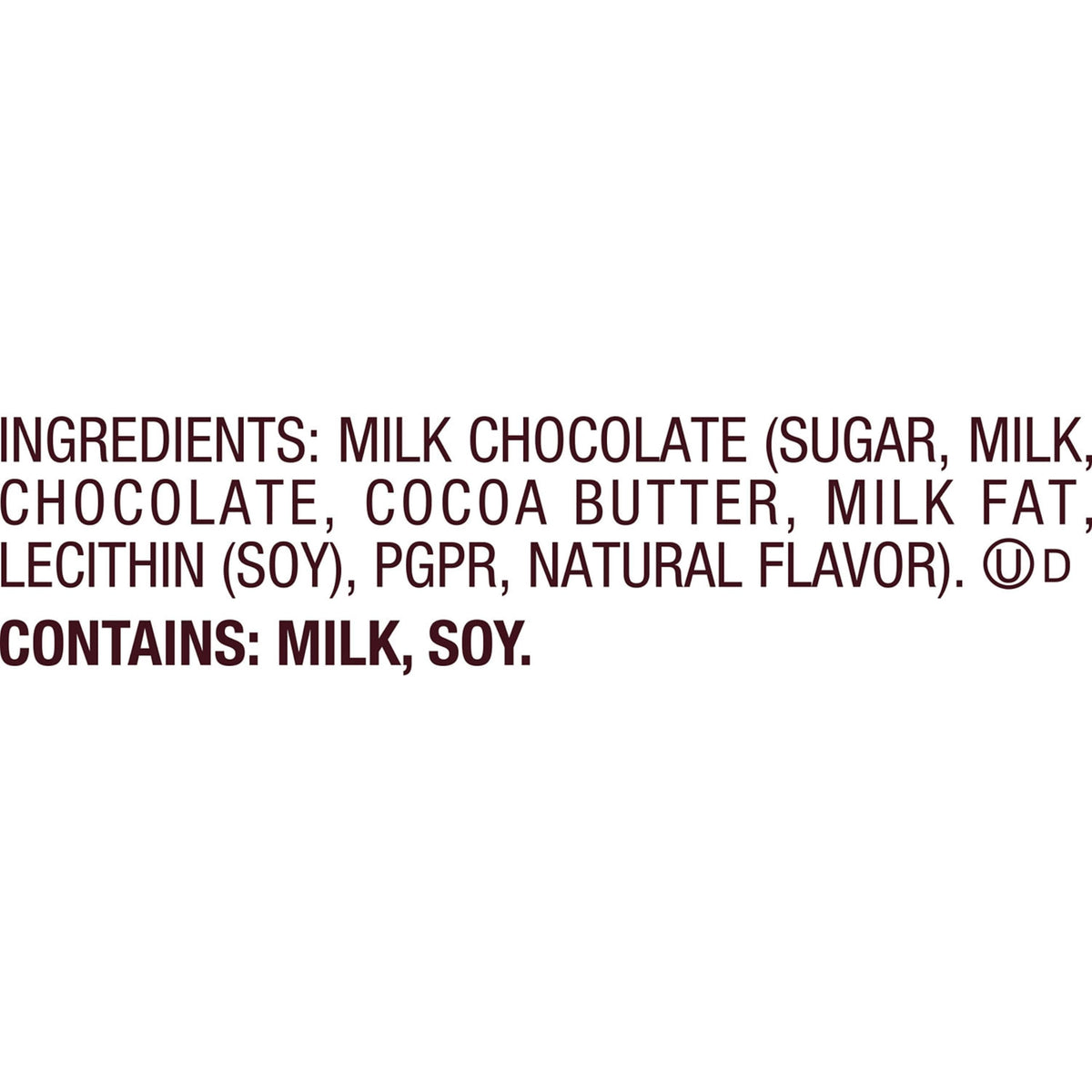 HERSHEY'S Milk Chocolate Candy Bars, 1.55 oz (36 Count)