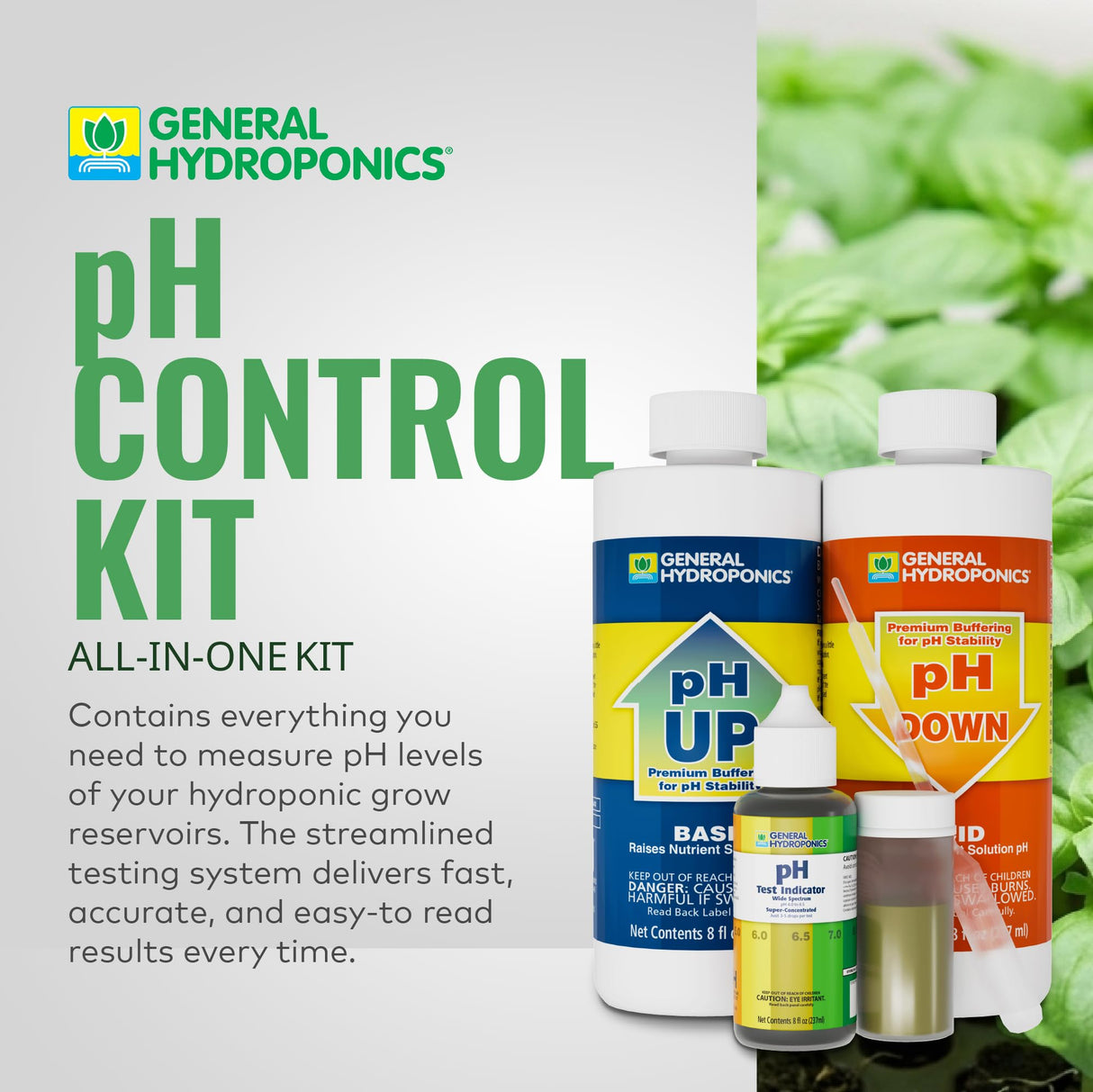 General Hydroponics Ph Control Kit