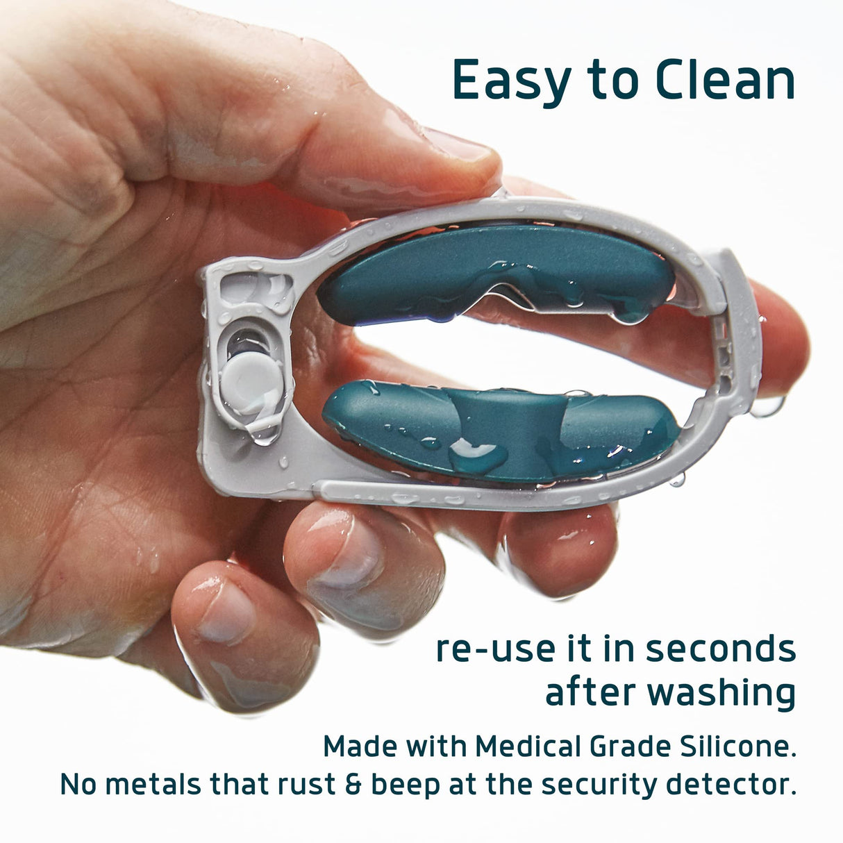 Lunderg Stabilizer Pads Replacements for Our Freedom Clamp - Premium Medical Grade Silicone Pads - Clamp NOT Included