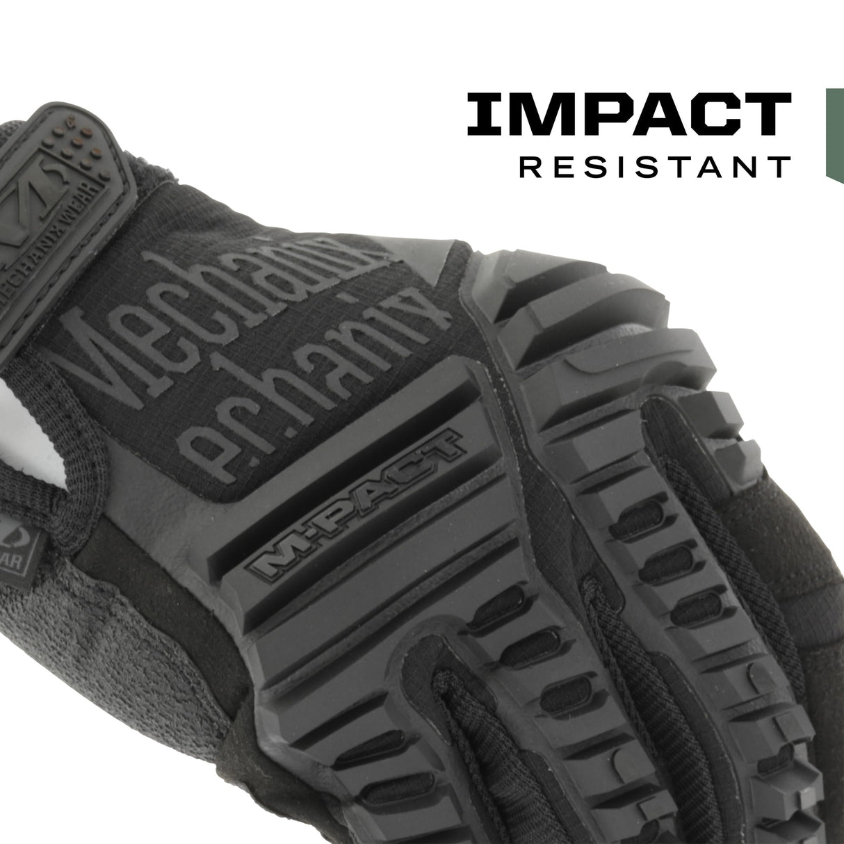 Mechanix Wear: M-Pact Covert Tactical Gloves with Secure Fit, Touchscreen Capable Safety Gloves for Men, Work Gloves with Impact Protection and Vibration Absorption (Black, Large)