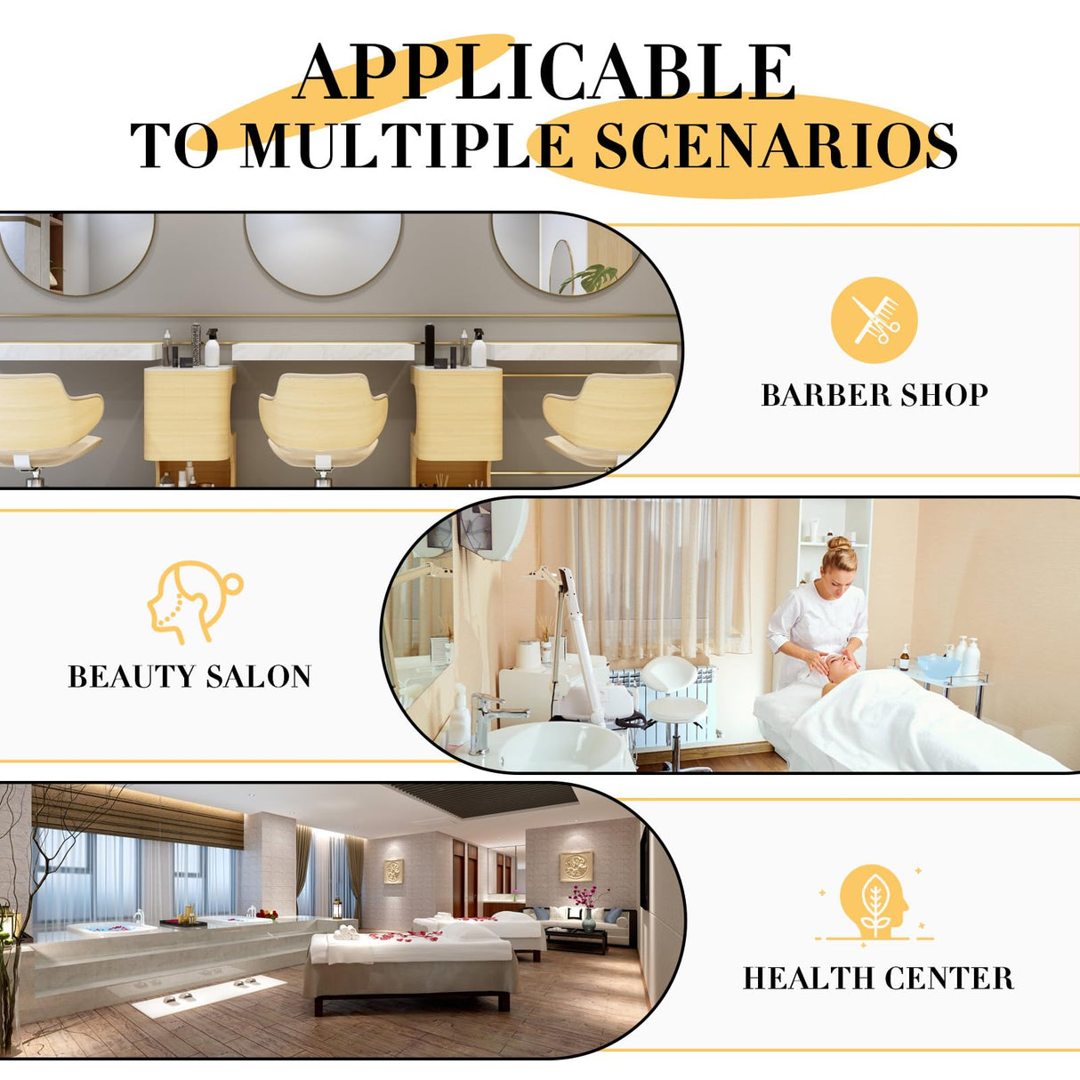 YTQHERQR Water Circulation Hair Head Spa Equipment with Pillow, Water Circulation Frame Rack with 39.37" 304 Stainless Steel Water Hose, Shampoo Bed Accessories, for Hair Salon Massage Shower