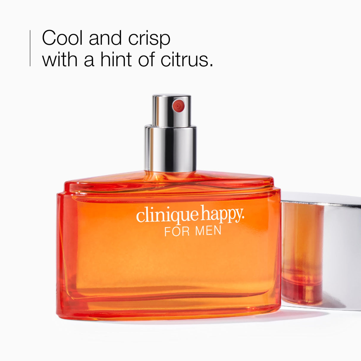 Clinique Happy For Men Eau de Toilette Cologne Spray | Notes of Kaffir Lime + Mandarin, 1.7 Fl Oz