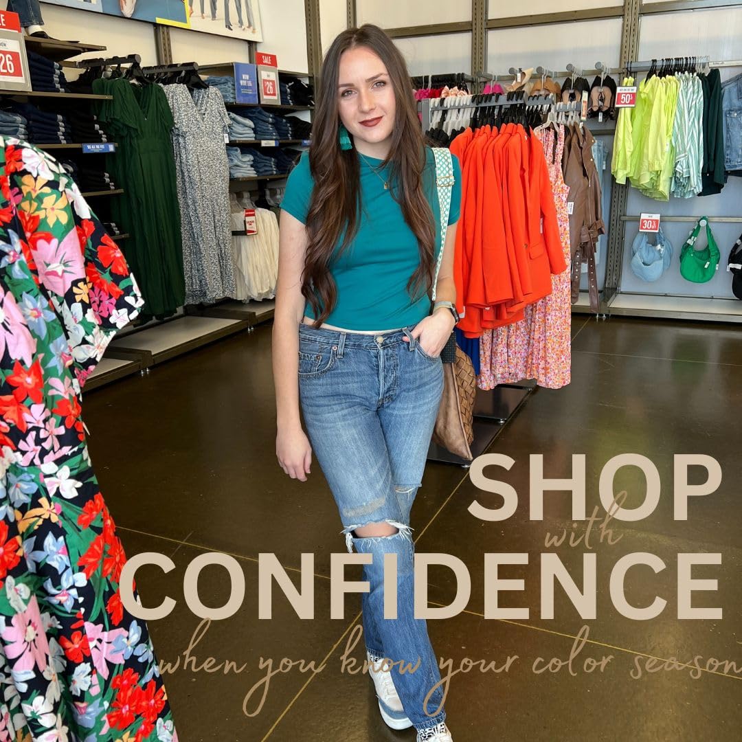 GET SNAPPIN Color Analysis Draping Kit, At Home Color Season Kit (Essential)