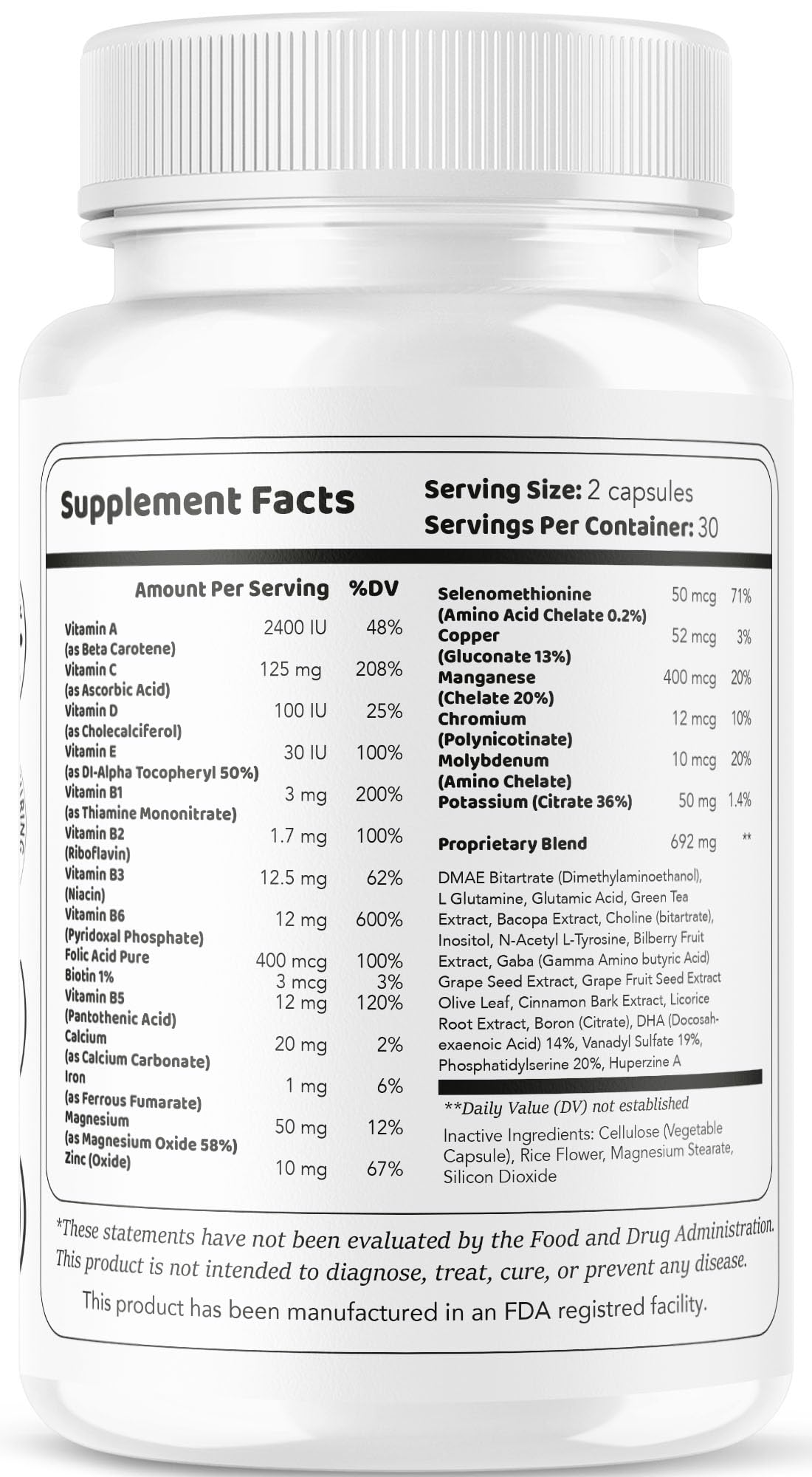 (2 Pack) Dr. Love Roar Lions Mane Supplement Capsules, Dr. Love Roar Lion’s Mane Plus Brain and Focus Premium Advanced Formula, Doctor Love All Natural Support Pills, 120 Capsules for 2 Months