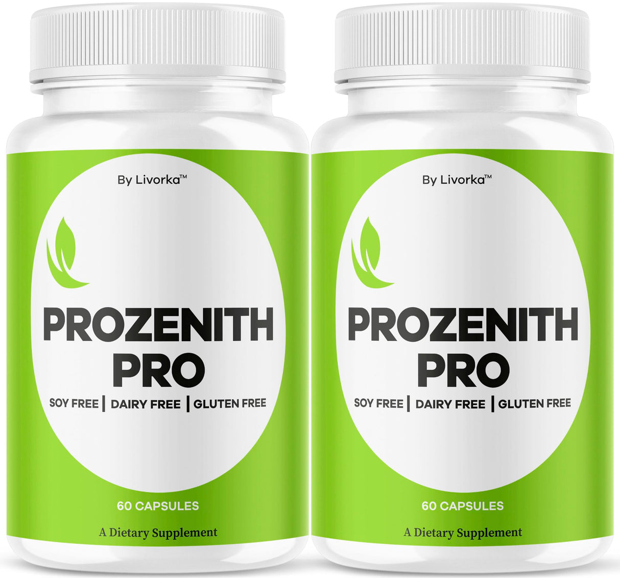 LIVORKA (2 Pack) Prozenith Pro Capsules - Official Prozenith Pro Pills Supplement Premium Formula, Natural Support for Overall Health & Wellness, Pro ZenithPro Reviews, 120 Capsules for 2 Months