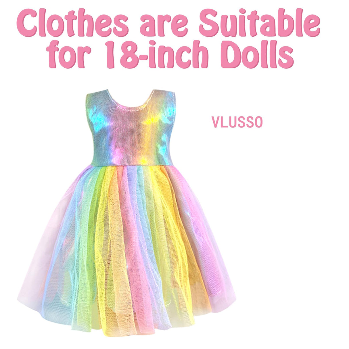 19Pcs 18 inch Girl Doll Accessories Case Luggage Travel Play Set with Clothes Camera Travel Pillow Bag Dress Glasses Stuff Fit 18 inch Doll Christmas Birthday Gift