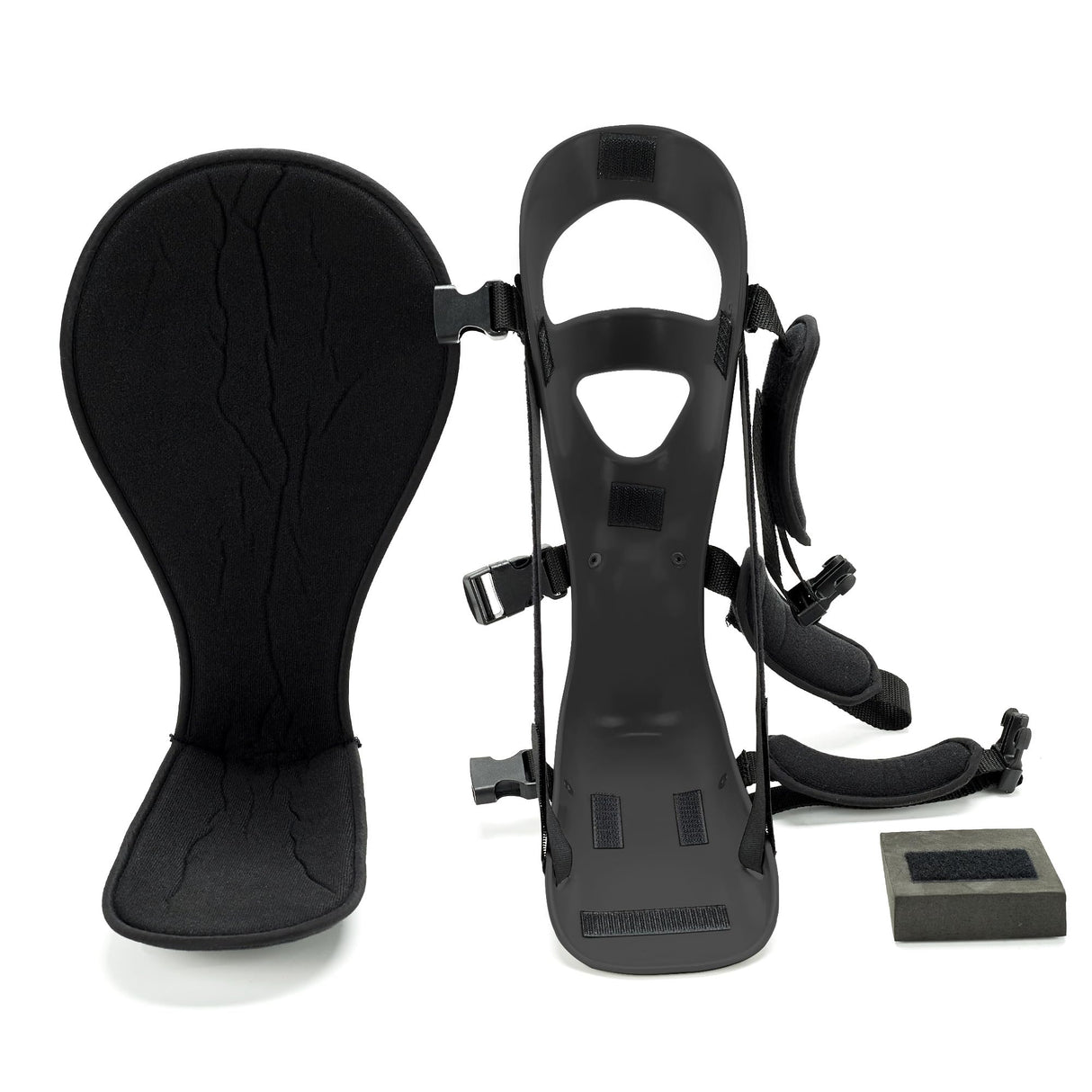 honarry Plantar Fasciitis Night Splint, Adjustable Foot Brace for Pain Relief, Achilles Tendonitis Night Splint(Black Shell and Black lining M)