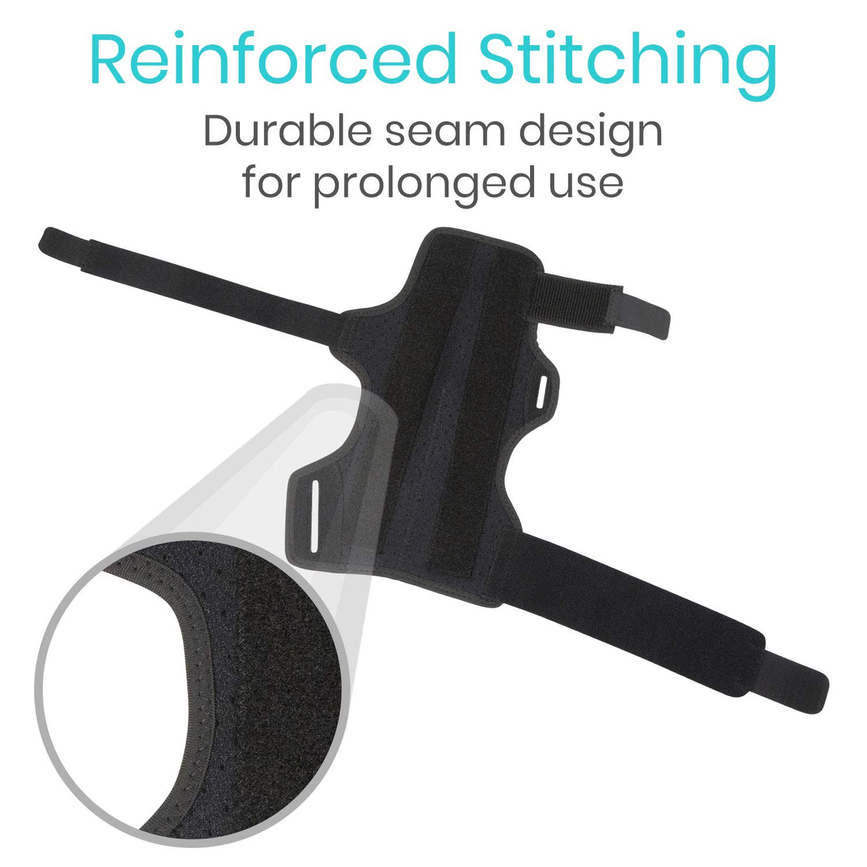 Vive Boxer Finger Splint Brace- Supports Pinky, Ring, Middle Metacarpals and Knuckles - Right or Left Adjustable Hand Brace - Straightening for Trigger Finger, Injury, Fracture, Broken, Tendonitis (7.75 inch)