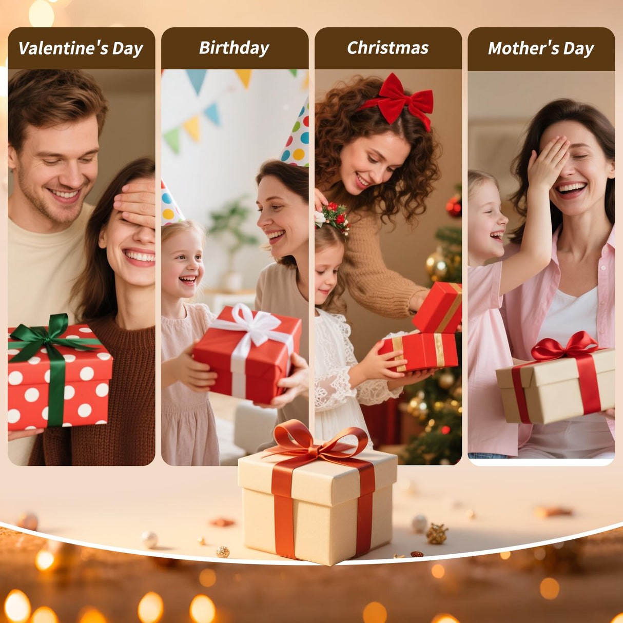 Seniny Electric Candle Warmer Lamp with Timer Dimmable, Adjustable Height Lamp Candle Warmer for Jar Candles, Home Decor Warming Light, Flameless Wax Melter Lamps, Christmas Birthday Gifts for Women