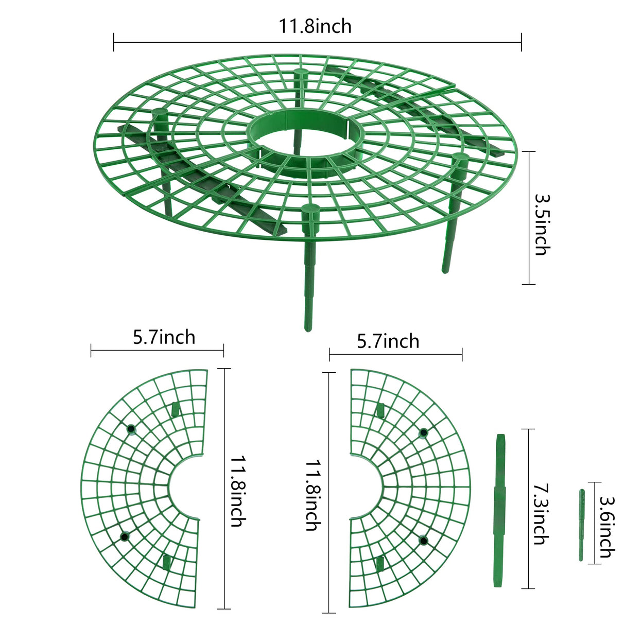 10 Pack Strawberry Plant Support, Large Size Strawberry Growing Racks