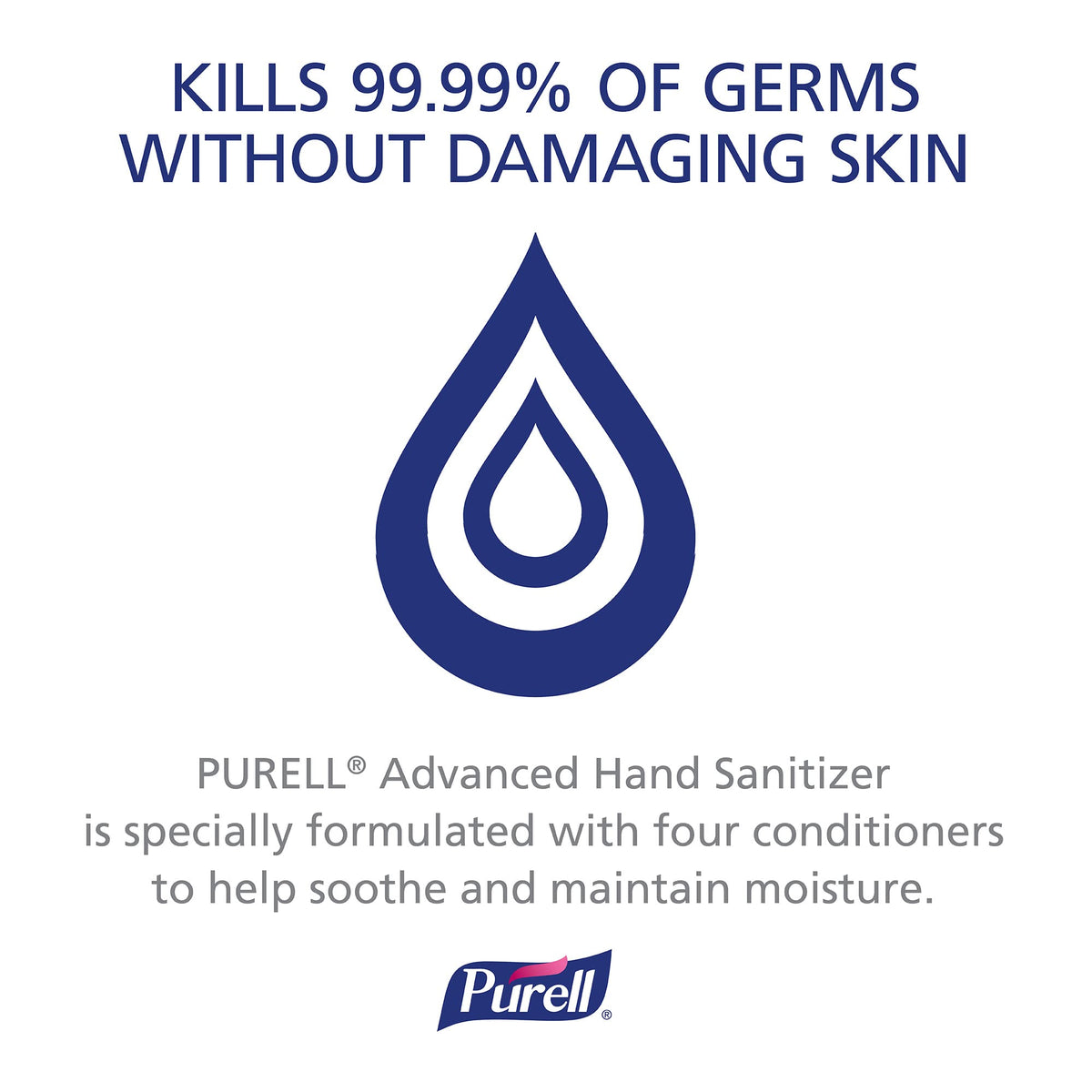 Purell Hand Sanitizer Gel Pump Bottle 1ct x 1L- 9632-04-CMR