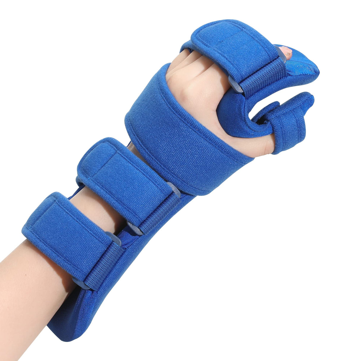 Resting Hand Splint, Stroke Hand Therapy Equipment, Hand Brace with Finger Support for Stroke Recovery Patients, Carpal Tunnel Syndrome, Arthritis, Tendinitis, Metacarpal Breaks