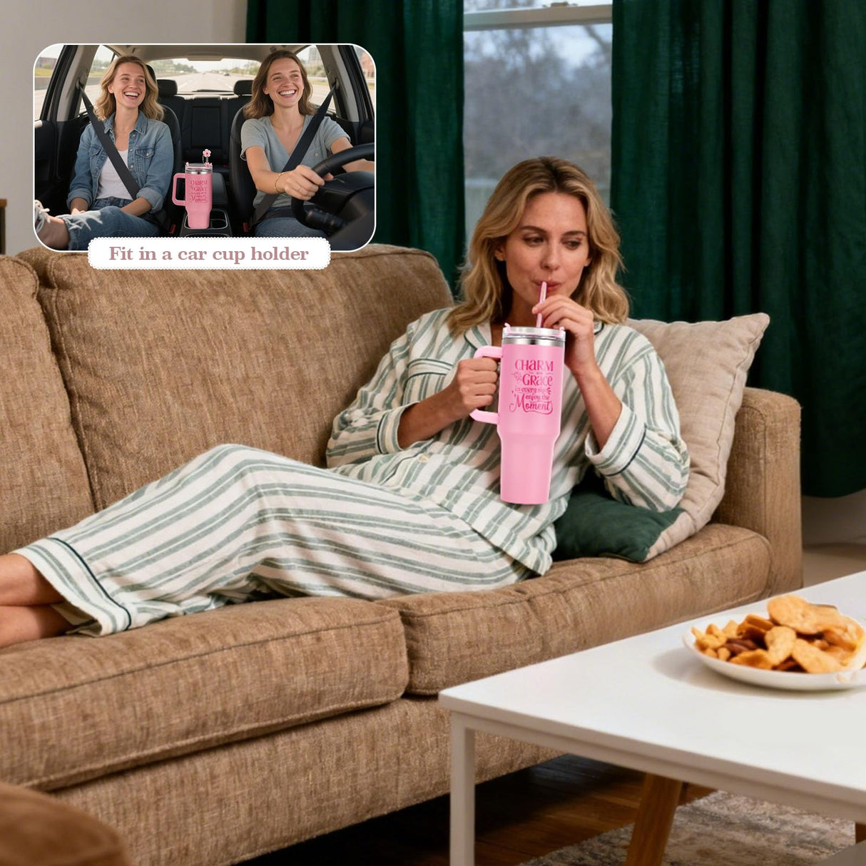 Birthday Gifts for Women Self Care Gift - Get Well Soon Gift Christmas Gifts - Rose Relaxing Spa Gift Basket Self Care Package for Women,Best Friend,Girlfriend,Wife,Mom,Sister,Her w/ Insulated Tumbler