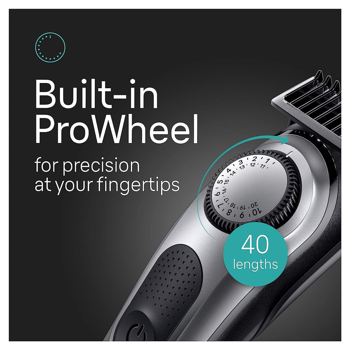 Braun All-in-One Style Kit Series 7 7410, 8-in-1 Trimmer for Men with Beard Trimmer, Body Trimmer for Manscaping, Hair Clippers & More, Sharpest Blade, 40 Length Settings, Waterproof