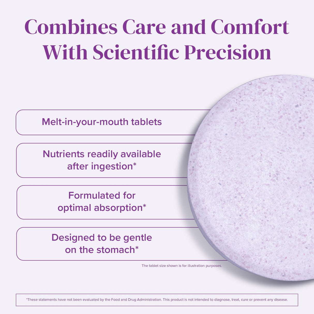 BariMelts Bariatric Multivitamin with Iron, 60 Fast-Dissolving Tablets (1-Month Supply), Sugar-Free Bariatric Vitamins for Women, Natural Blueberry Flavor