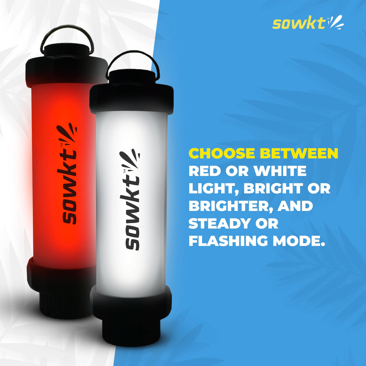 SOWKT® Waterproof Cooler Light - 55 Hours of Light on One Charge Rechargeable LED Light - Cooler Accessories Compatible with YETI, RTIC, ORCA, and More! Great for Camping, Fishing, Parties & Hunting!