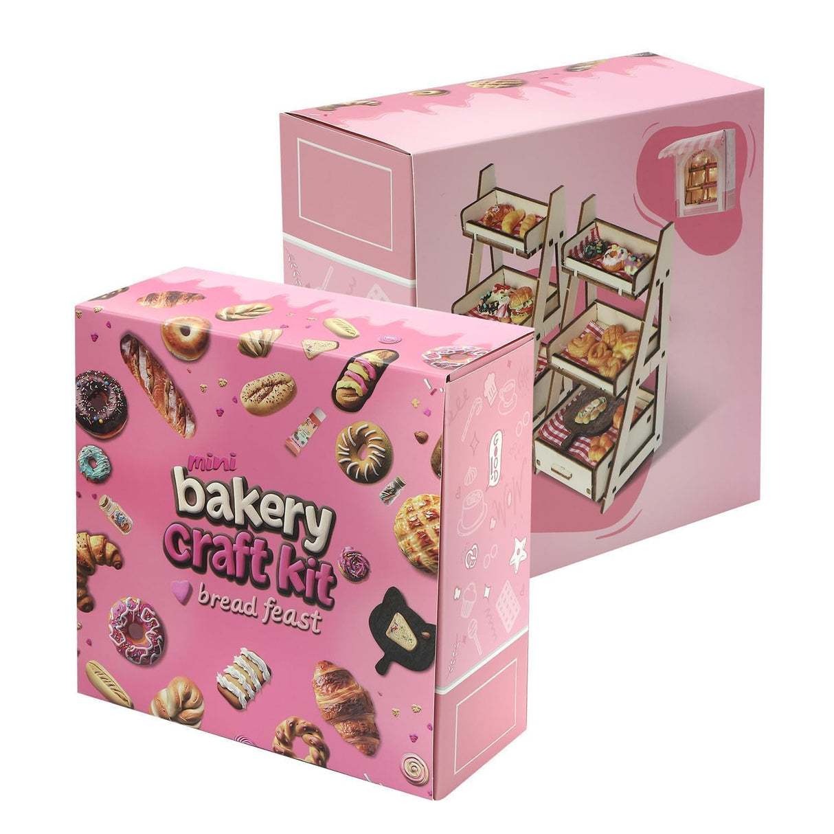 iLAND Air Dry Clay Crafts for Girls 8-12 Cute Arts and Crafts for Kids Fun Kid Activities on Lovely Modeling Clay Kit DIY Crafting for Teens Birthday Gifts for Girls 10-12 13 Christmas Gifts Creative