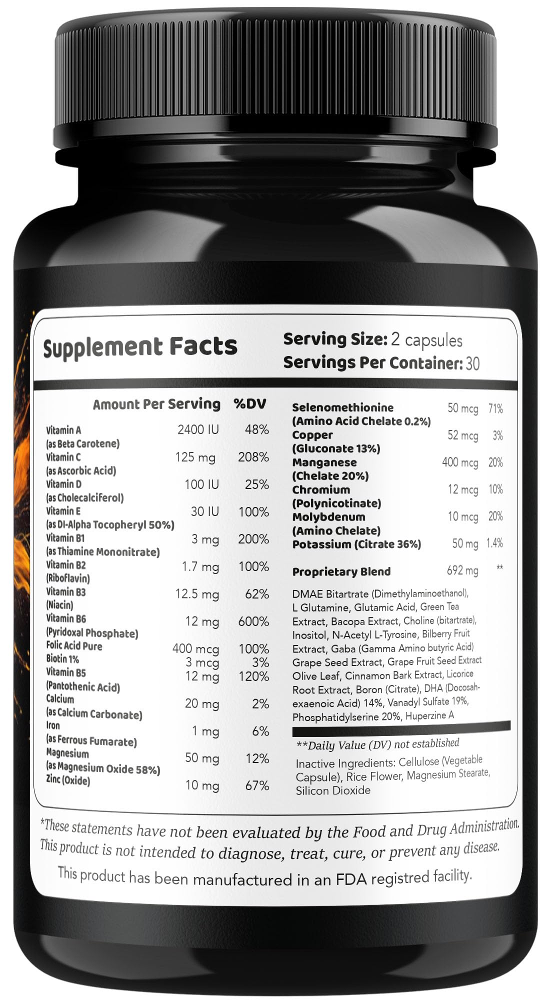 IQ Blast Pro Capsules - Official IQ Blast Pro Advanced Supplement Pills, IQ Blast Pro Premium Formula for Wellness & Health Support, Original IQ Blast Pro Reviews, 60 Capsules for 1 Month