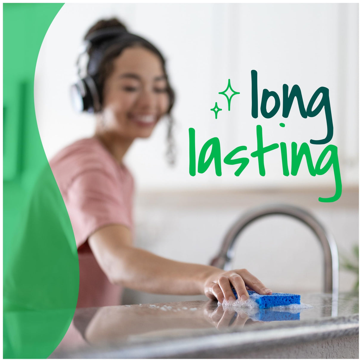 Scotch-Brite Zero Scratch Scrub Sponge, 36 Kitchen Sponges for Cleaning Around the Home, Bathroom & More, Effective + Gentle Dish Scrubber, Best for Nonstick Pots and Pans, Safe on Most Surfaces