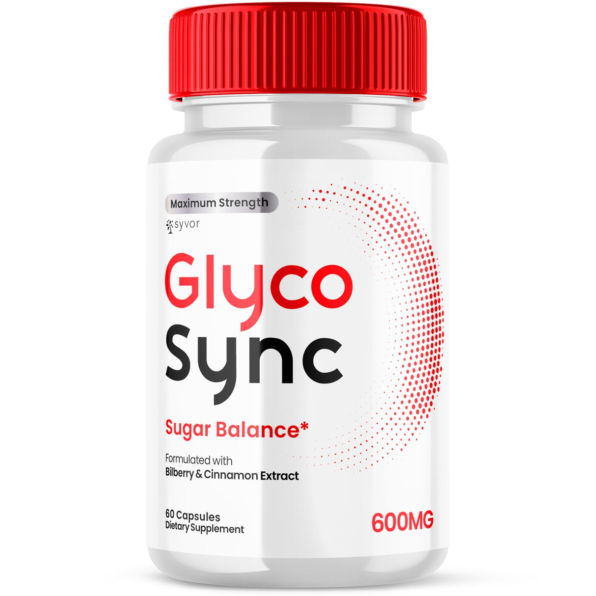 Glyco Sync Capsules, Official Glyco Sync Balance Pills with All Natural Ingredients, Advanced Formula GlycoSync Joint Support for Health and Wellness Extra Strength for Men and Women (60 Capsules)
