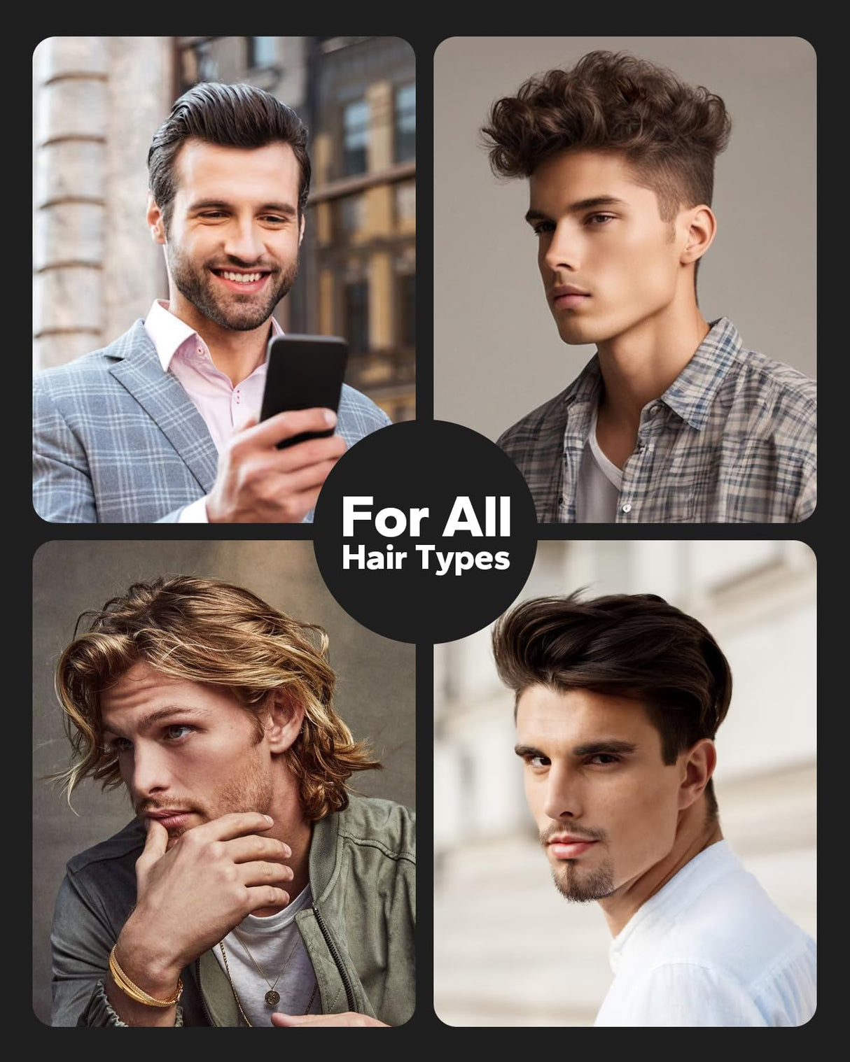 Komoko Hair Styling Powder for Men (0.7 oz) - Instantly Volumizing , Matte Finish Texture, for Strong Hold Natural Look