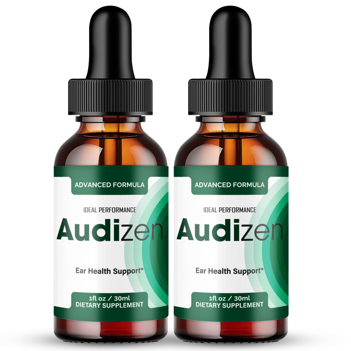 Audizen Tinnitus Drops, Official Audizen Tinnitus Relief for Ringing Ears, Advanced Ear Health Support Supplement Liquid Drops All Natural for Healthy Ringing Ear, Audi Zen Droppers Reviews (2 Pack)