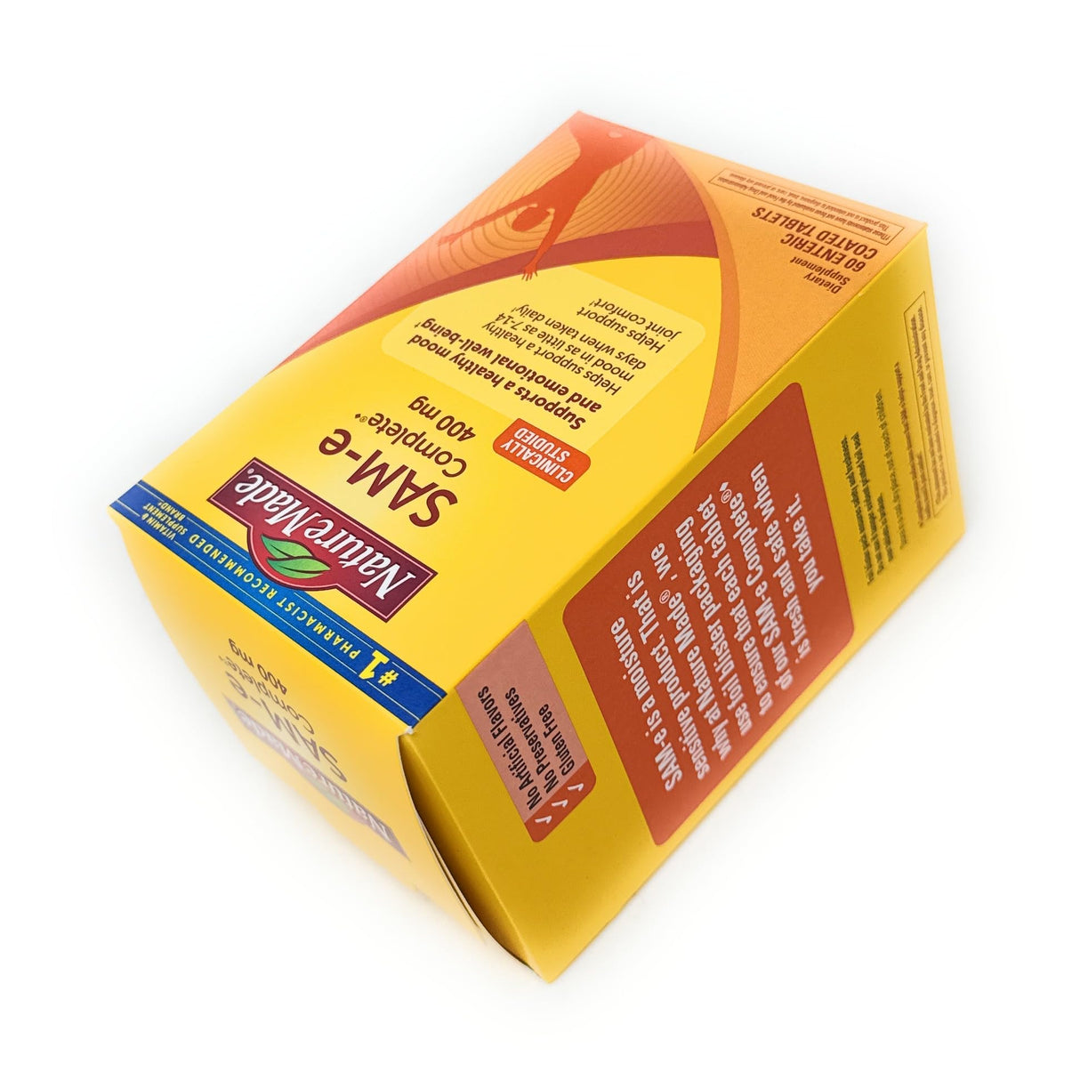 Nature Made SAM-e Complete 400 mg. Tablet (Helps Support Healthy Mood & Joint Comfort) 60 Count