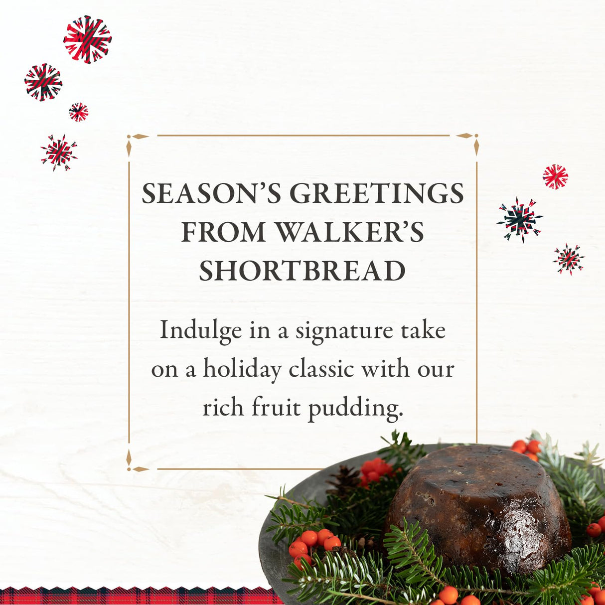 Walker’s Rich Fruit Pudding - 14.1 Oz Plum Pudding for Christmas - Luxury Holiday Treat and Dessert from Scotland