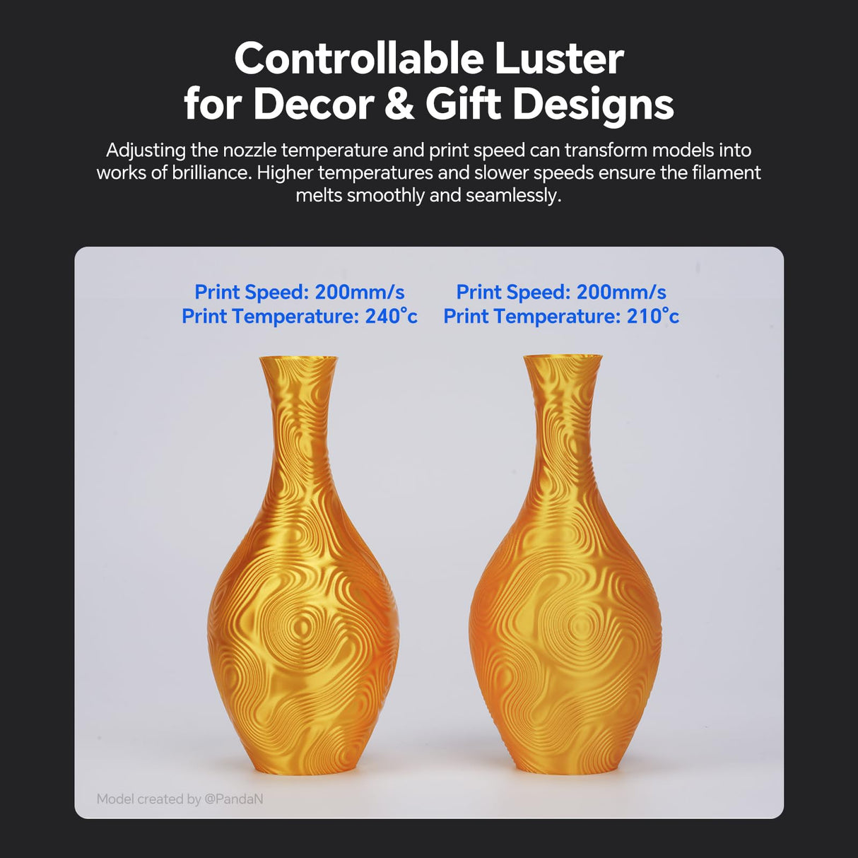 ANYCUBIC Silk Christmas Filament for Christmas Gifts and Decorations, Clog-Free Shiny 3D Printer PLA Filament 1.75mm Dimensional Accuracy +/- 0.02mm, 1KG Reusable Spool (2.2 lbs), Silk Christmas Red