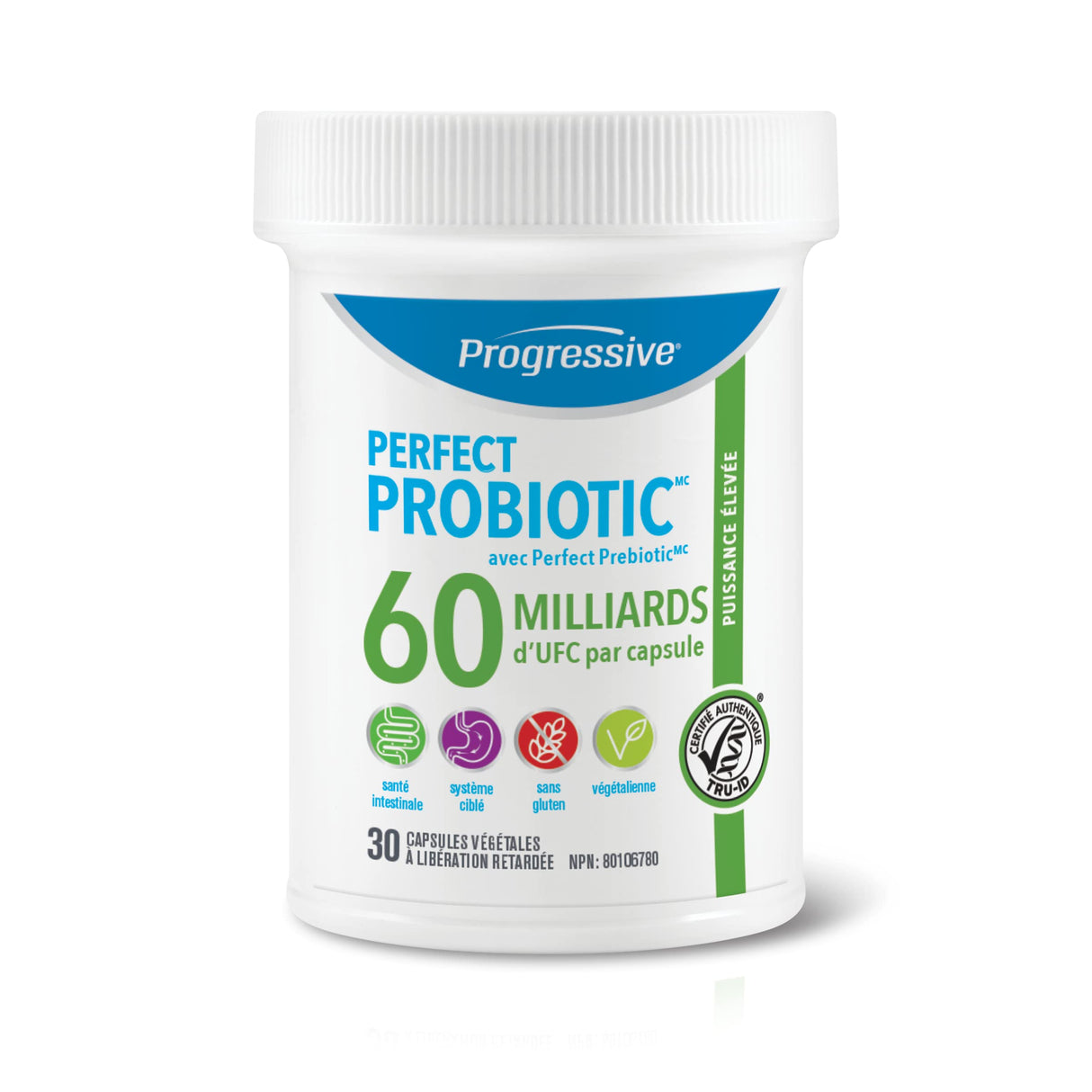 PROGRESSIVE Perfect Probiotic 60B, 30 CT