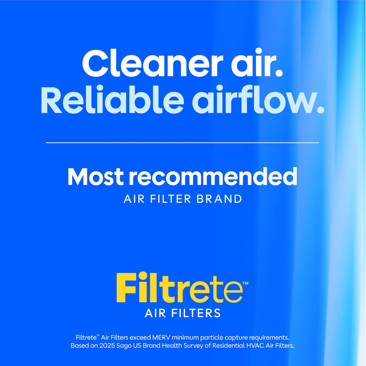 Filtrete 14x25x1 Air Filter, MERV 11, MPR 1000, Allergens & Pet Dander, 3-Month AC and Furnace Filters, Cleaner Air, Reliable Airflow, 6 HVAC Filters (Actual Size 13.68 x 24.68 x 0.81 in)