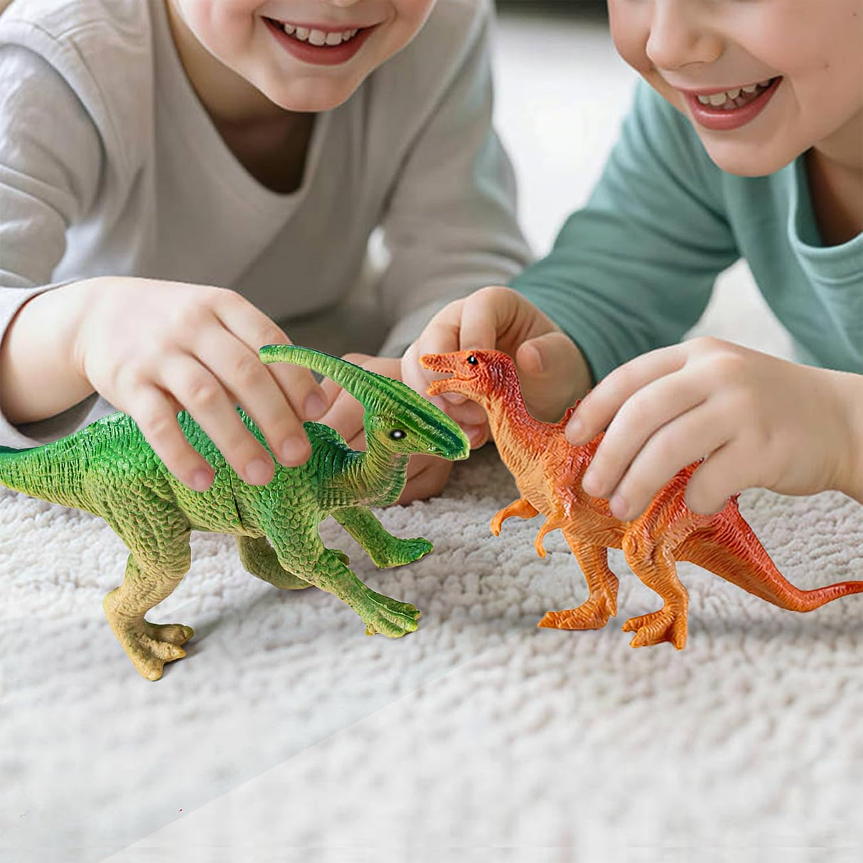 Kiddiworld Dinosaur Toys for 3 4 5 Year Old Boys Gifts, Dinosaurs Toys for Kids 3-5-7, Dino Figures Activity Play Mat Christmas Birthday Gifts for Girls Toddler Toy Age 2-4