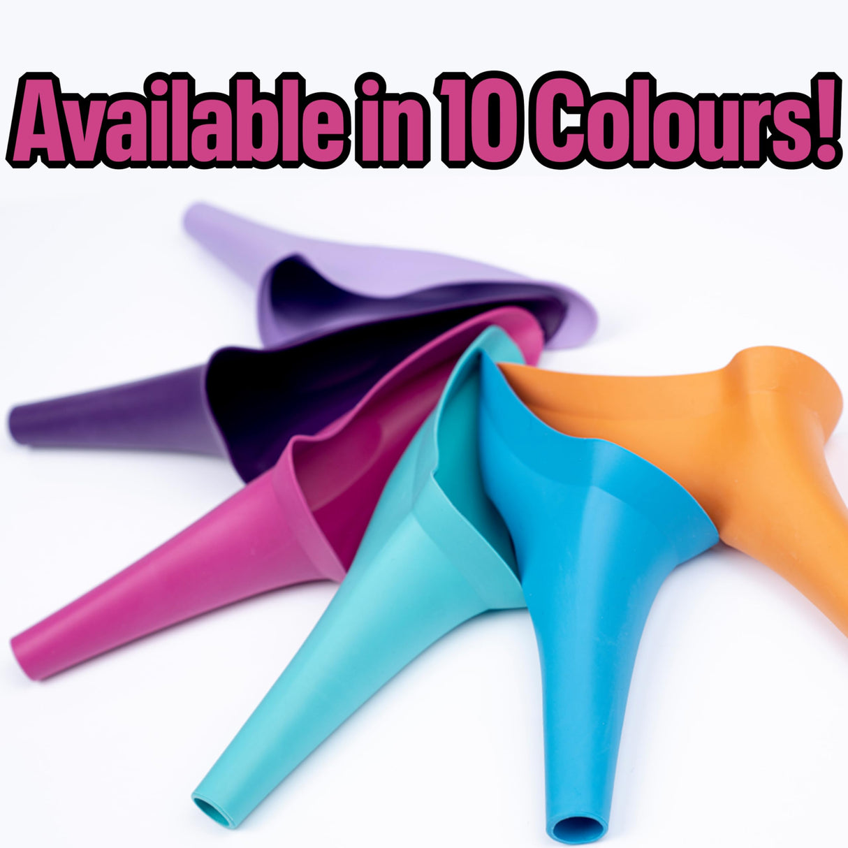 SHEWEE Flexi – The Original Female Urinal – Made in The UK – Reusable, Flexible & Portable Urination Device. Festival, Camping, Car, Hiking Essentials for Women. Stand to Pee Funnel – Pink