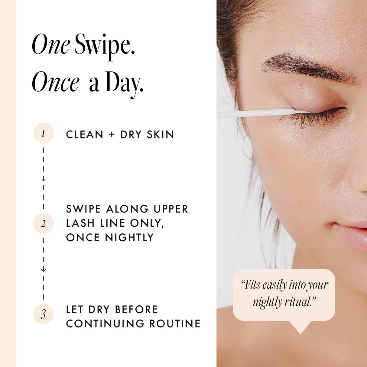Borboleta Lash Serum - Eyelash Serum for Longer, Thicker, and Fuller Looking Eyelashes - (Sample Size, 1 Month Supply)