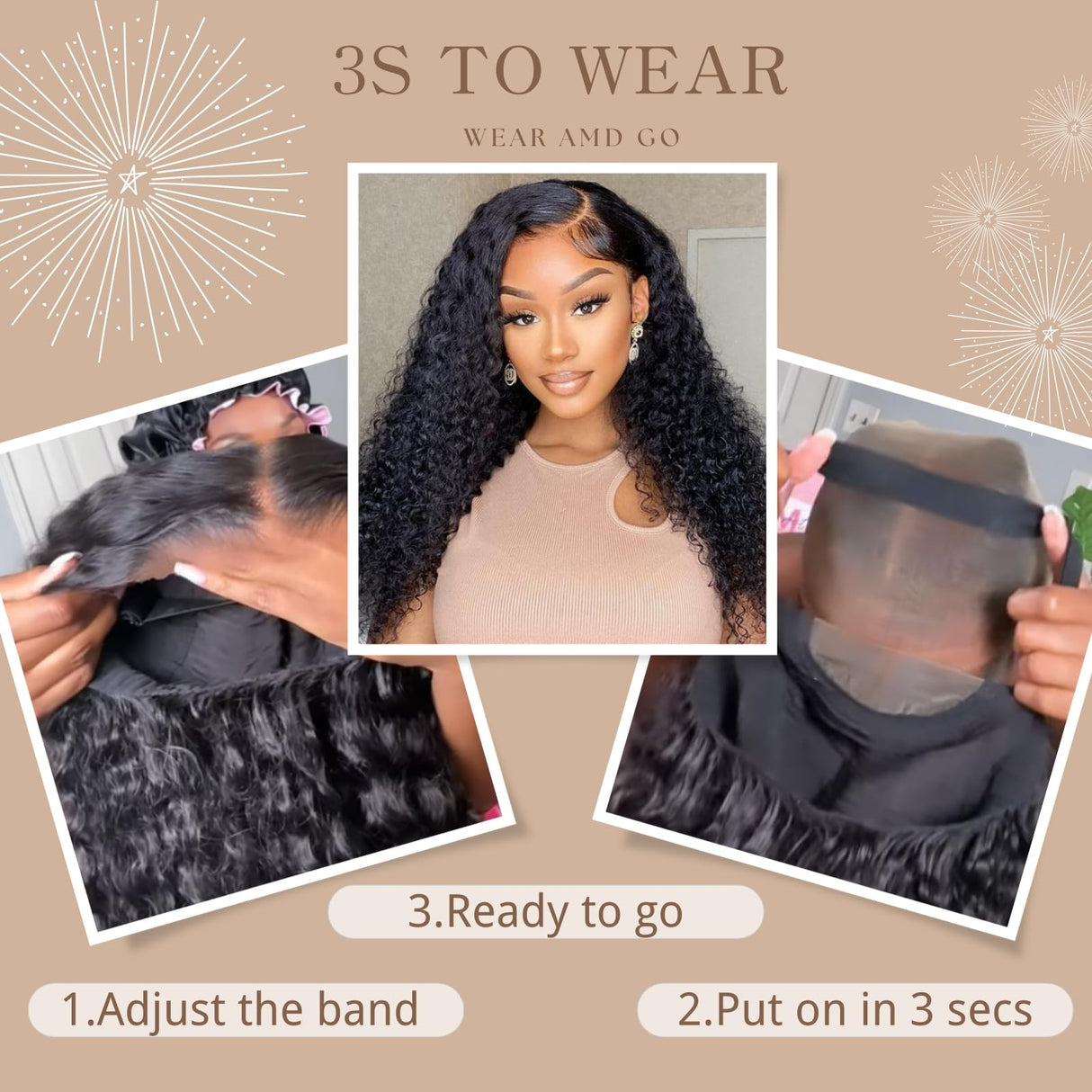 20 Inch Glueless Wigs Human Hair Pre Plucked Pre Cut 5x5 HD Lace Closure Wigs Human Hair Deep Wave Human Hair Wigs For Black Women 180% Density Brazilian Virgin Deep Wave Lace Front Human Hair Wig