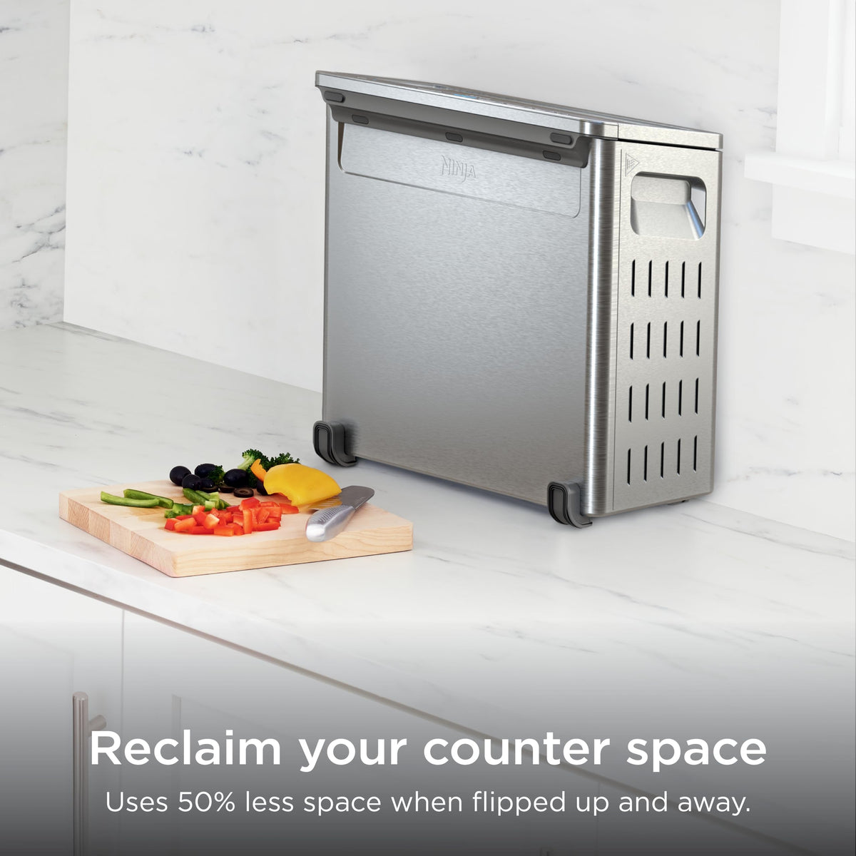 Ninja® Flip Toaster Oven & Air Fryer, Large Capacity, Stainless, SP151