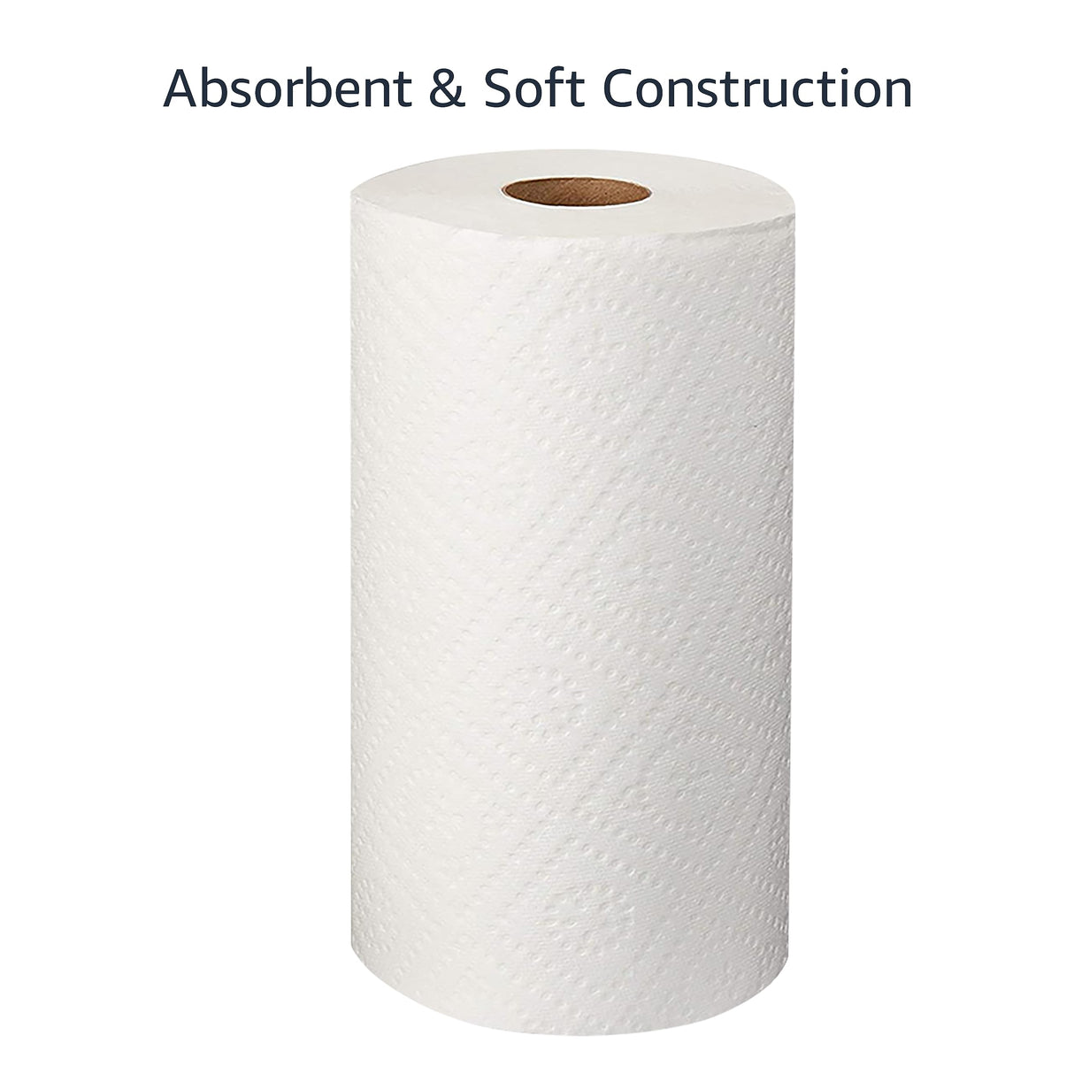 AmazonCommercial 2-Ply White Adapt-a-Size Kitchen Paper Towels (SOFI-054) | Bulk | Adapt-a-size | Individually Wrapped | FSC Certified |140 Towels per Roll (12 Rolls)(11 x 6 Sheet)