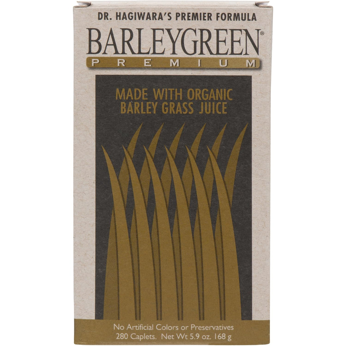 BARLEYGREEN Dr. Hagiwara's Original Premium w/Kelp - Organic Barley Grass Juice Powder 8.5oz (240g) - 40 Servings