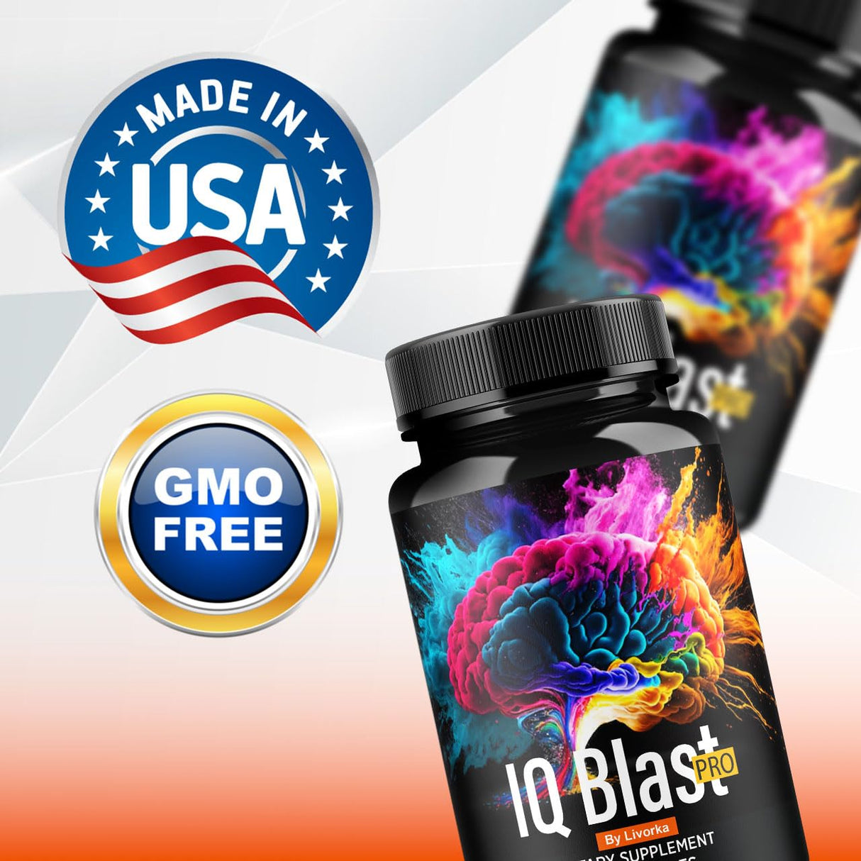 IQ Blast Pro Capsules - Official IQ Blast Pro Advanced Supplement Pills, IQ Blast Pro Premium Formula for Wellness & Health Support, Original IQ Blast Pro Reviews, 60 Capsules for 1 Month