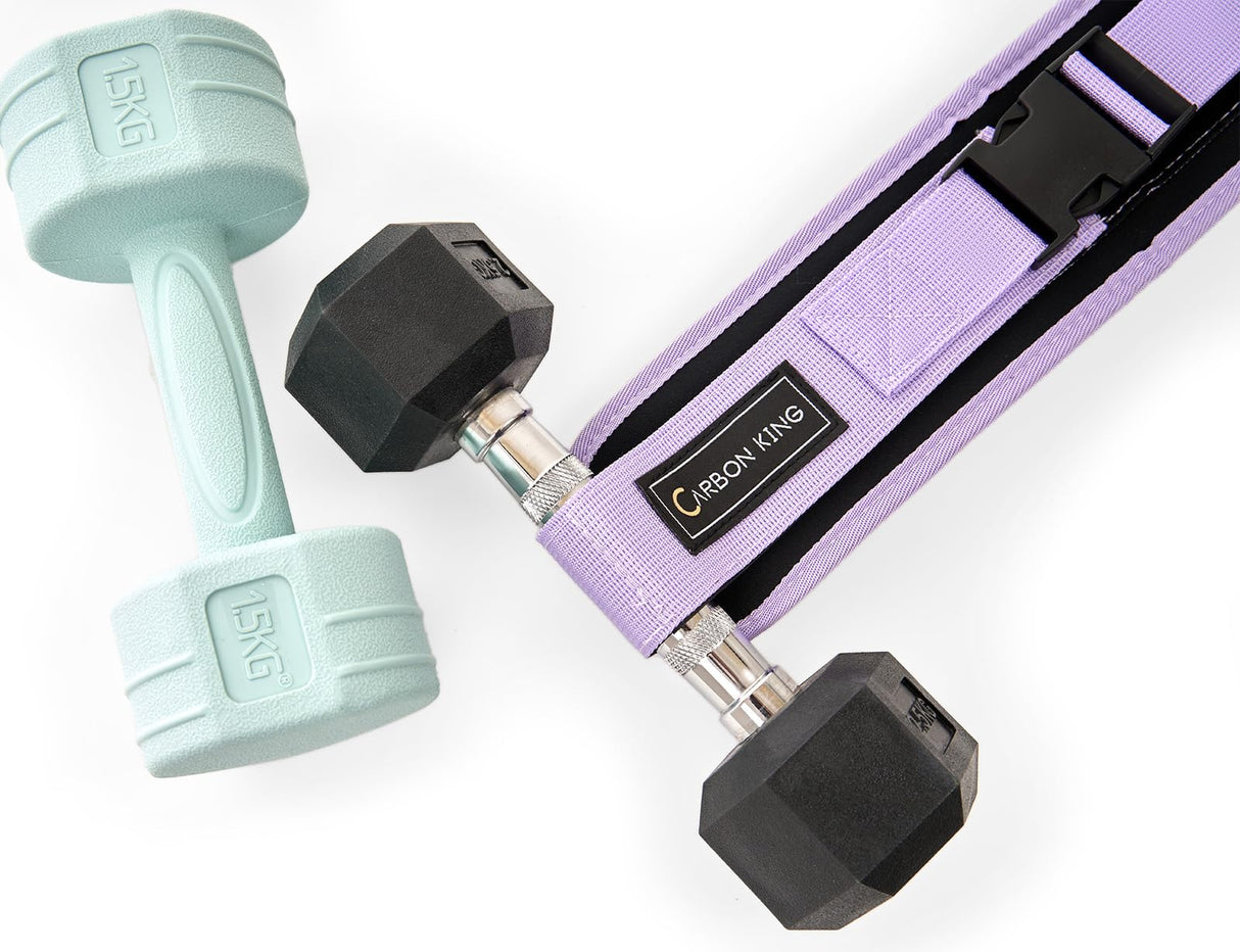 Hip Thrust Belt for Dumbbells Heavy,Booty Belt for Hip Thrust,Dumbbell Belt for Hip Thrust Violet