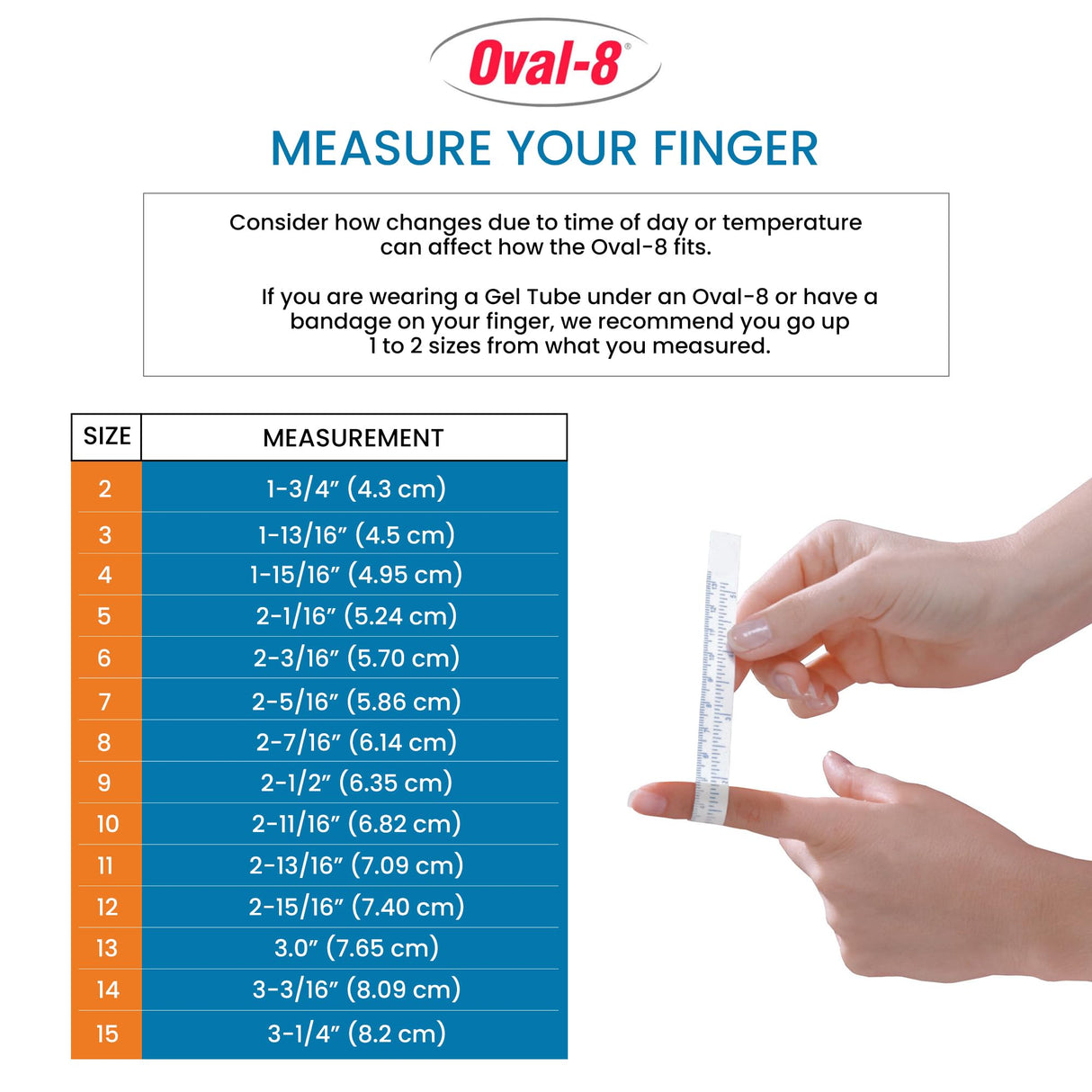 3-Point Products Oval-8 Finger Splints, Support and Protection for Arthritis, Trigger Finger or Thumb, and Other Finger Conditions Size 10 (Pack of 5)