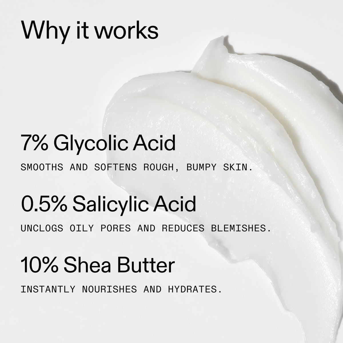 The INKEY List Glycolic Acid Exfoliating Body Stick 45g