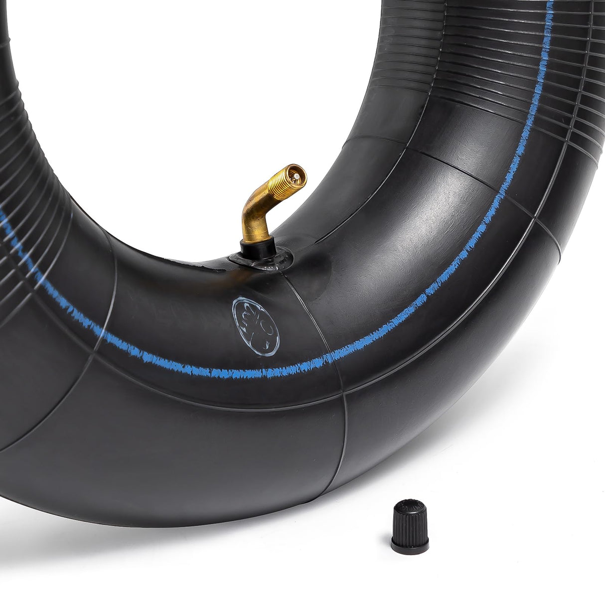 4.10/4.00/3.50-6 (13 x 4.00-6) Replacement Inner Tube with TR87 Bent Valve Stem Compatible with Wheelbarrows, Mowers, Hand Trucks and More 3.50-6 4.00-6 4.10-6 13x4.00-6 Tire Tubes-2 Pcs