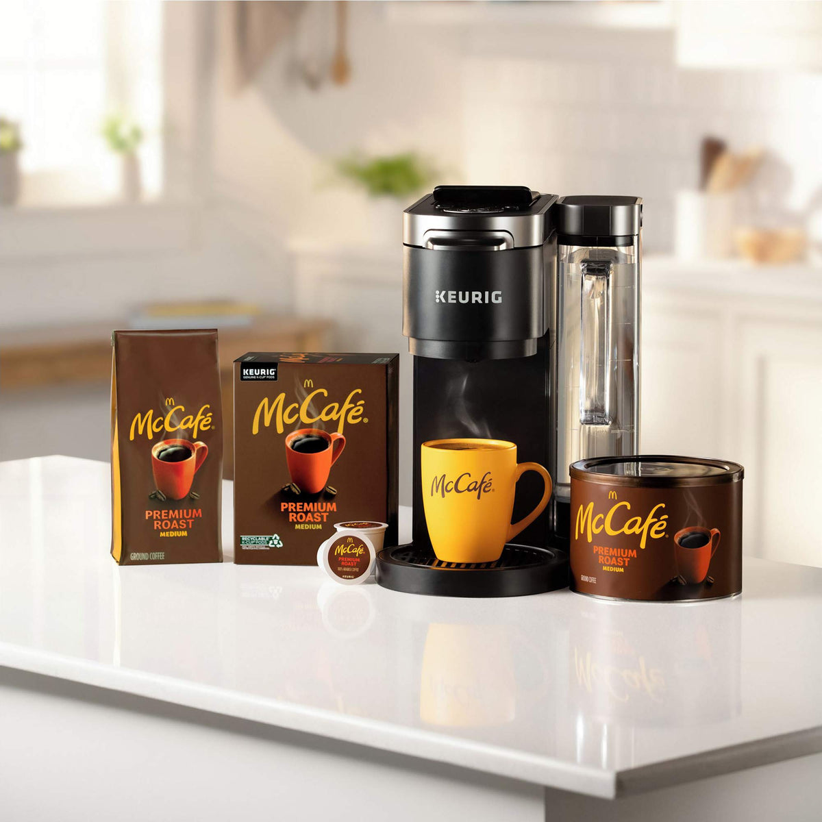 McCafe Premium Roast Medium Roast Coffee, K-Cup Pods, 96 Count