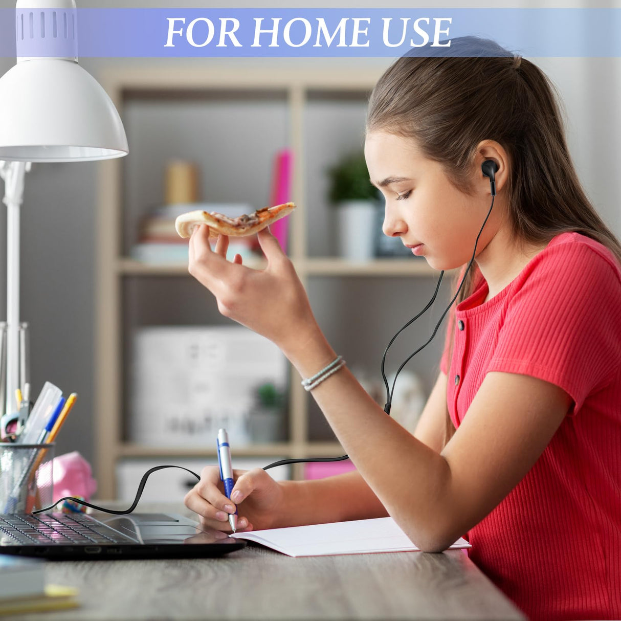 Kanayu 100 Pack Bulk Earbuds for Kids Students Classroom Ear Buds Class Set Headphones Multipack School Earphones Individually Bagged, Operation Christmas Bulk Items(Black,Style 1)