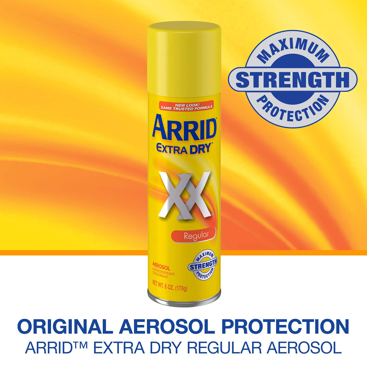 ARRID Extra Dry Anti-Perspirant Deodorant Spray Regular 6 oz (Pack of 12)