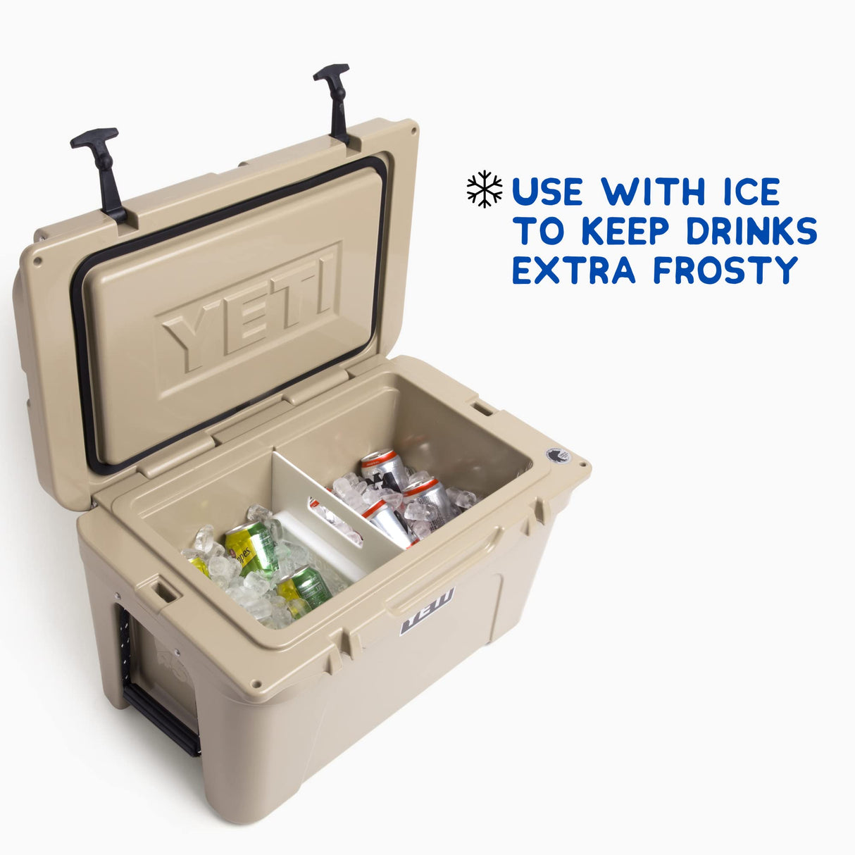 Above Sea Level Ice Pack Divider Compatible with YETI Coolers - Fits YETI Tundra 35/45