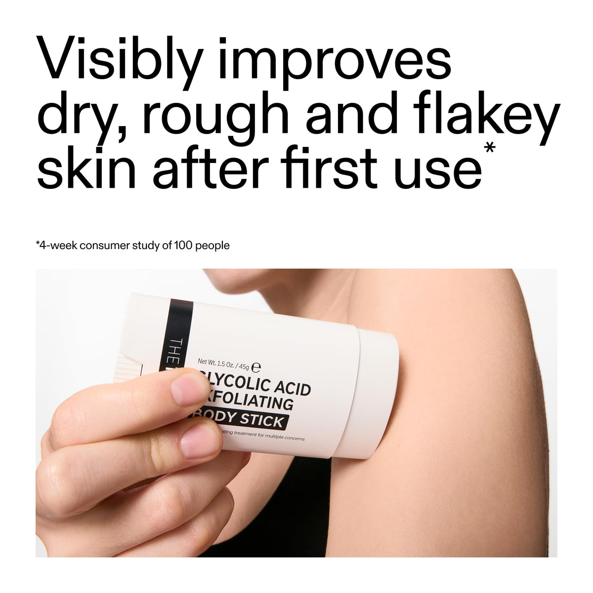 The INKEY List Glycolic Acid Exfoliating Body Stick 45g